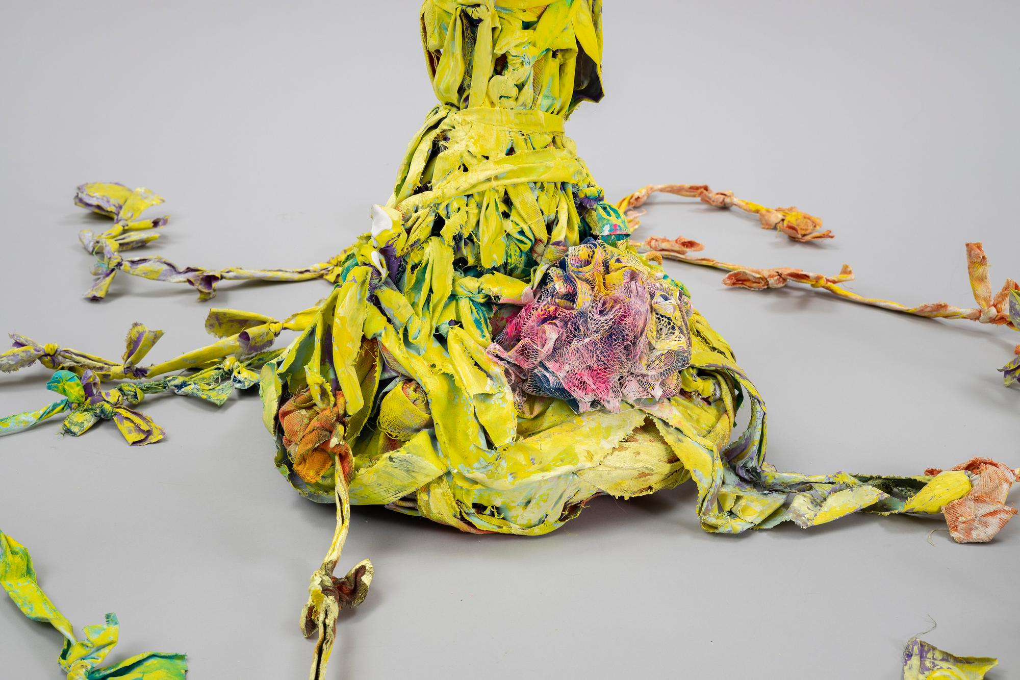 Katarina Norling, acrylic, fabric, wood. Executed in 2004.