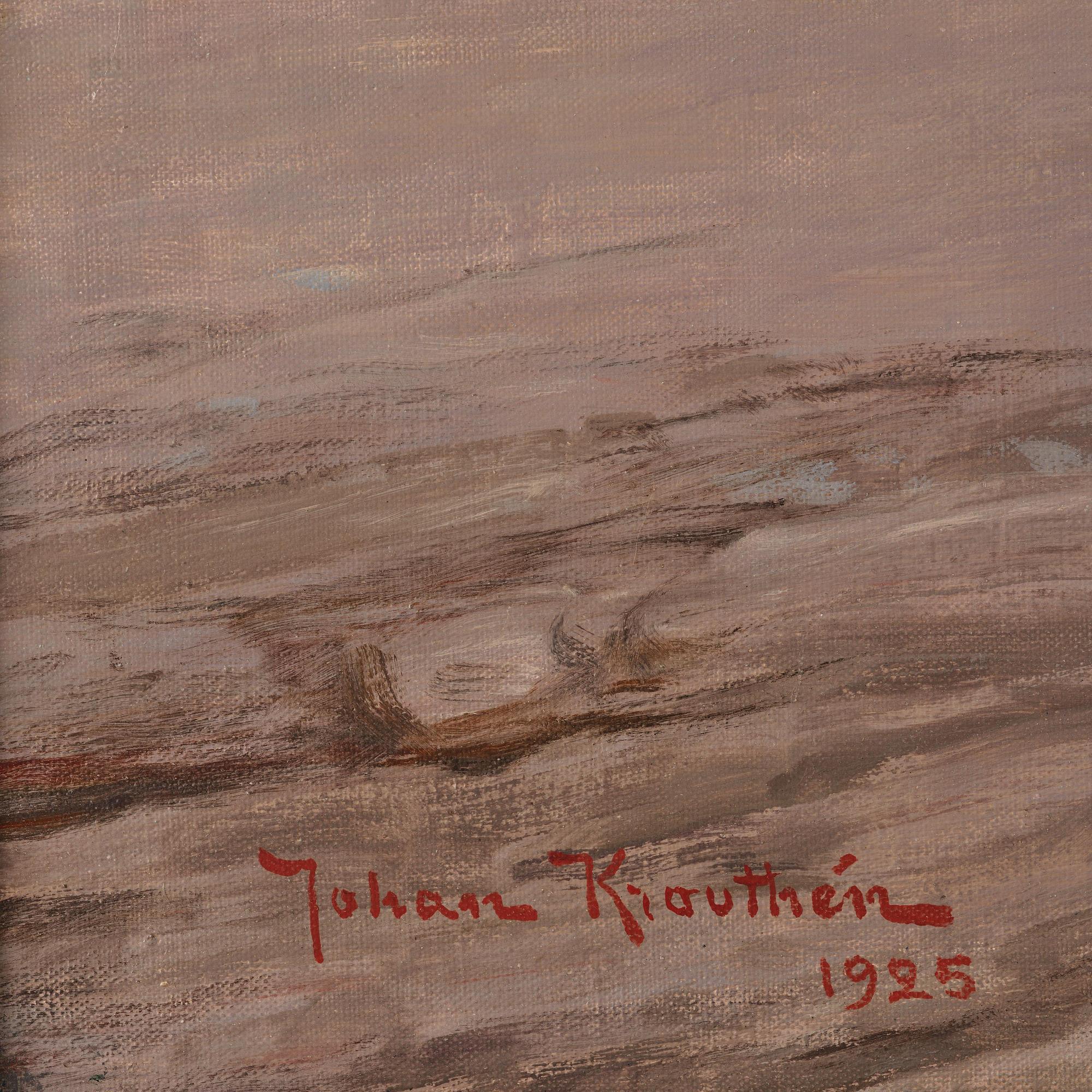 Johan Krouthén, Cliffs by the sea, Marstrand.