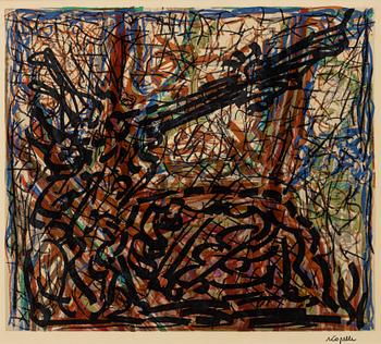 Jean-Paul Riopelle, "Animal couché".