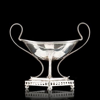 SALTKAR, Silver, Johan Jacob Ulfsberg, Nyköping, 1811. Vikt ca 76g.