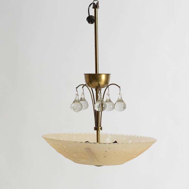 Taklampa, Swedish Grace, 1900-talets första hälft.