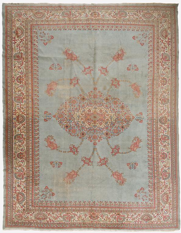 MATTA. Antik/Semiantik Turkisk. 442,5x347,5 cm.