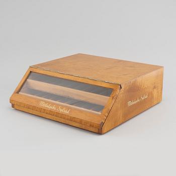 A box for sewing thread from Mölnlycke Sytråd, first half of the 20th century.