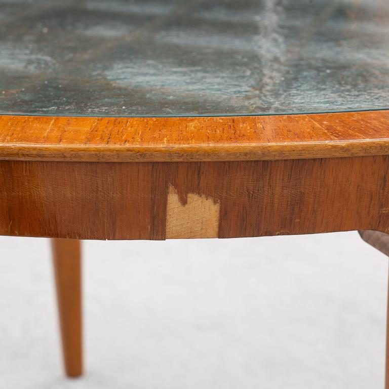 Nils Enström, possibly, a Swedish Modern table, Ferdinand Lundqvist & Co, 1940s.