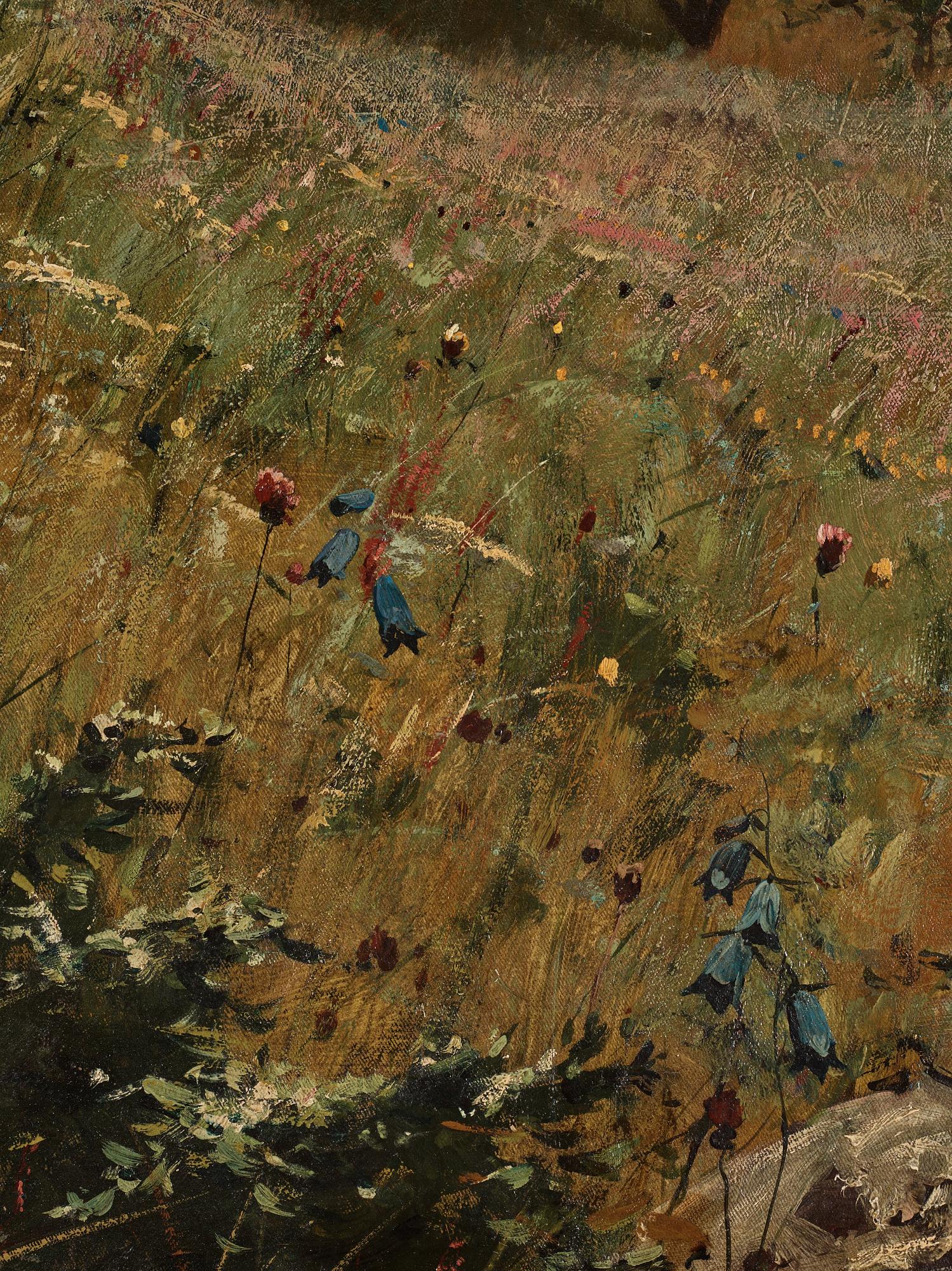 Hans Dahl, Modellen och konstnären.