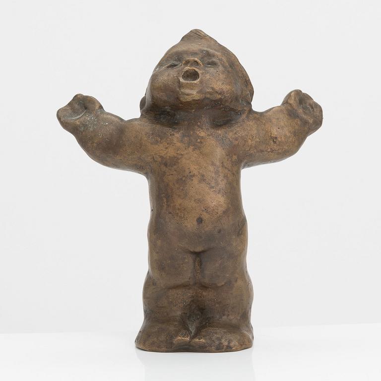 Kai Noramies, bronsskulptur, signerad och daterad-65. Märkt 5/XXIV.