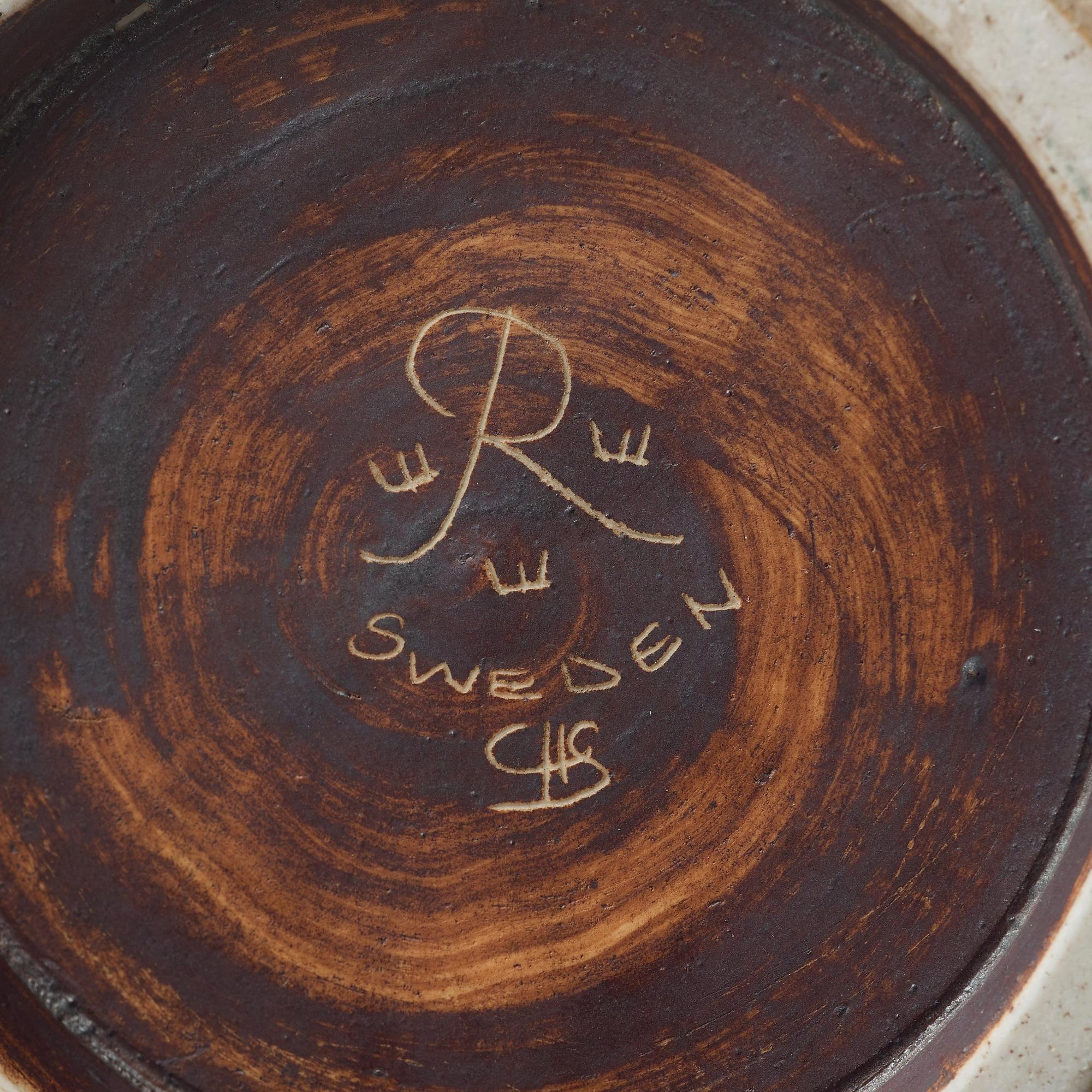 Carl-Harry Stålhane, golvvas, Rörstrand 1950-tal.