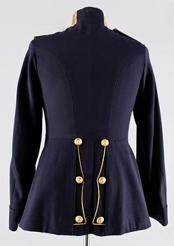 UNIFORMSJACKA, samt BYXOR, Kapten, Sverige, str 50.