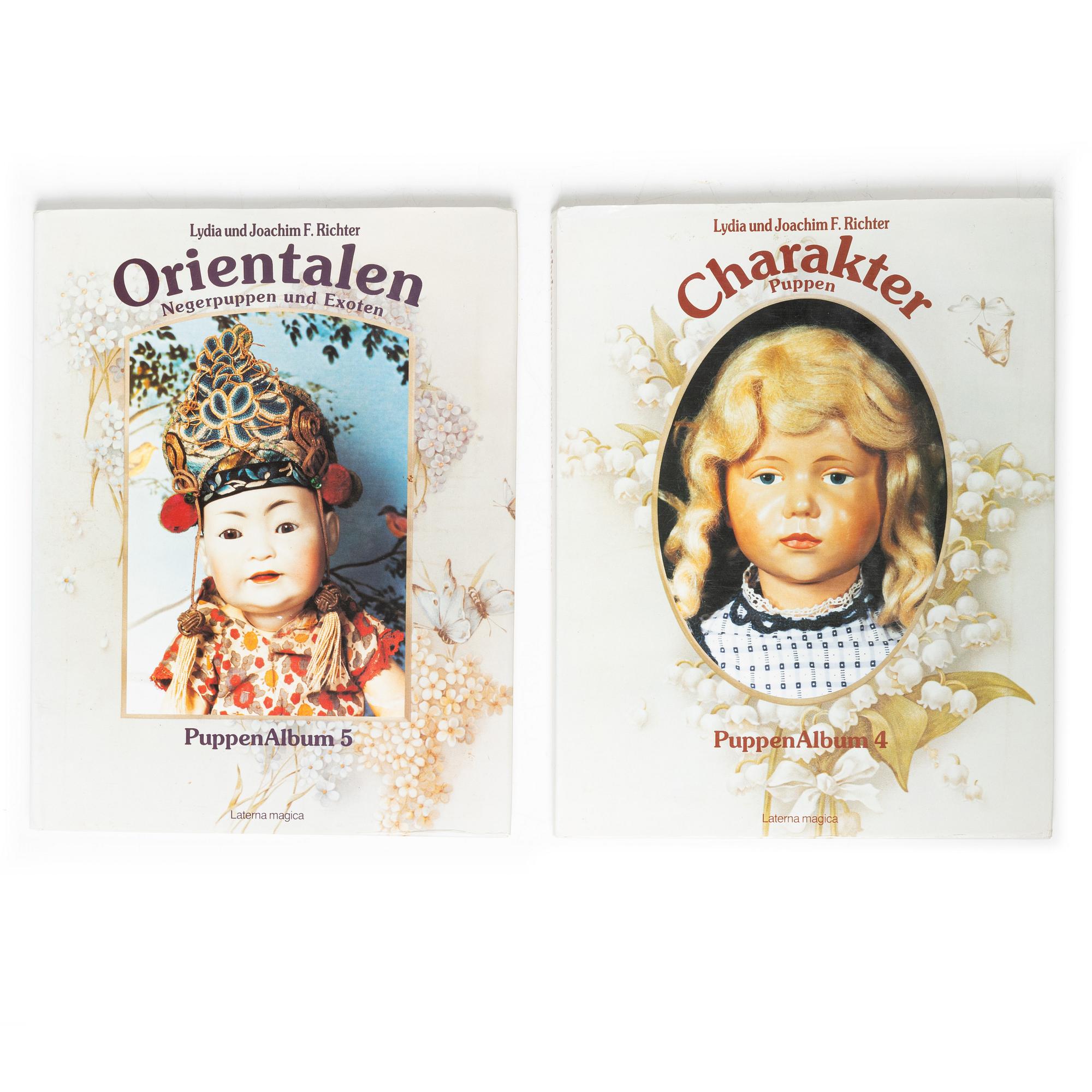 Doll literature, 15 parts, including "Fashion Dolls," "Bru-Puppen," "Jumeau," & "Käthe Kruse".