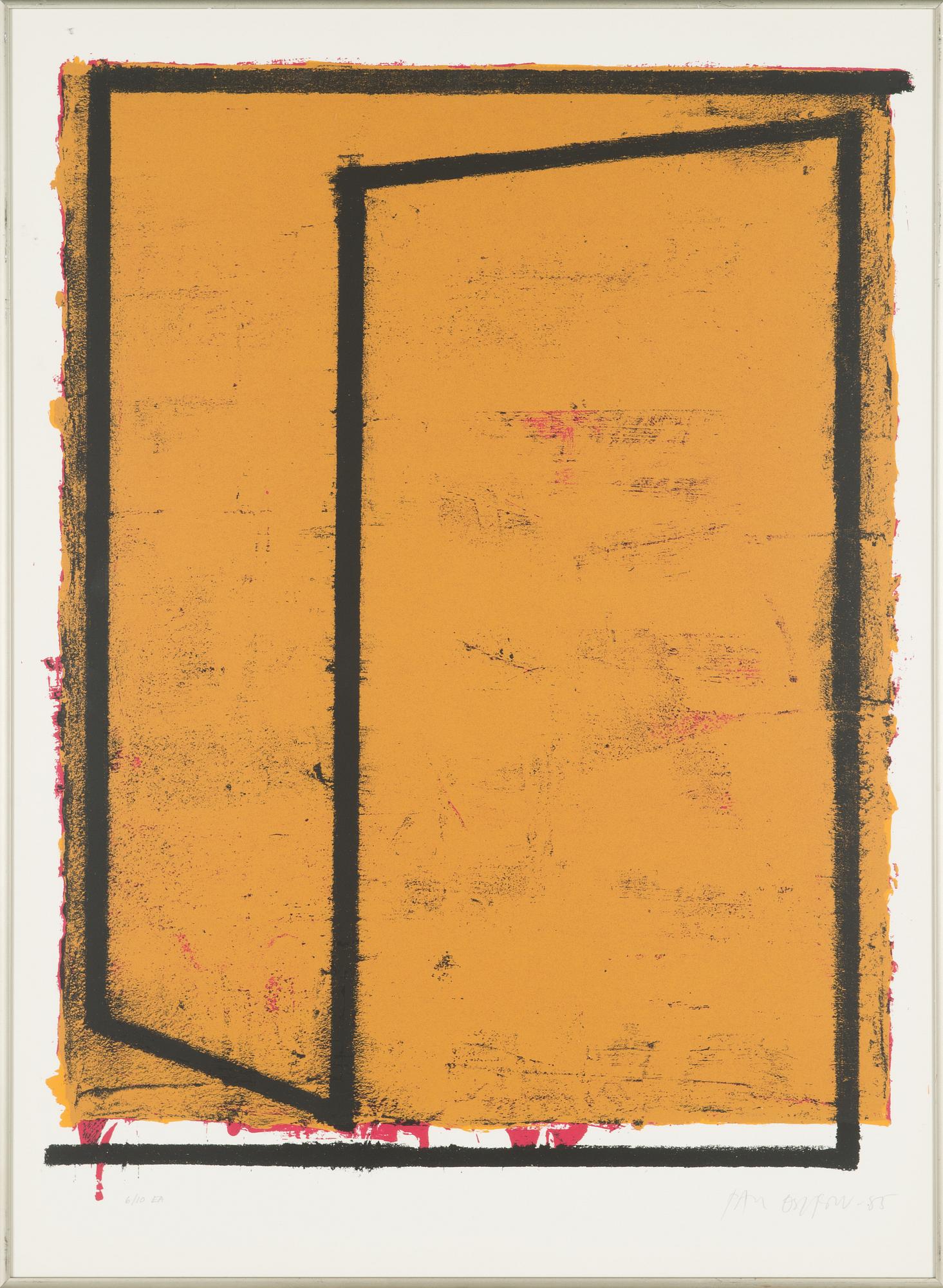 Paul Osipow, lithograph, signed and dated -85, numbered 6/10 EA.