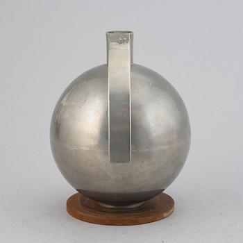 Carl Einar Borgström, kanna, tenn, Ystad Metall, 1934.