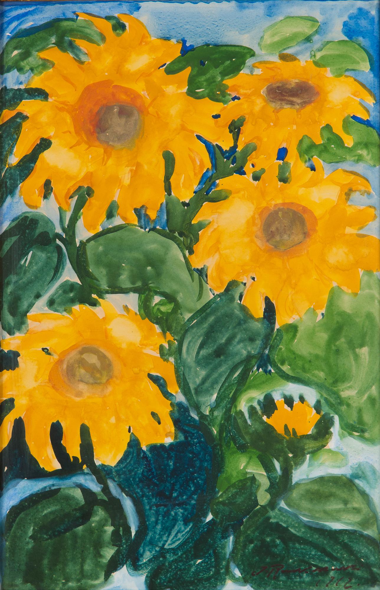 Jalmari Ruokokoski, Sunflowers.