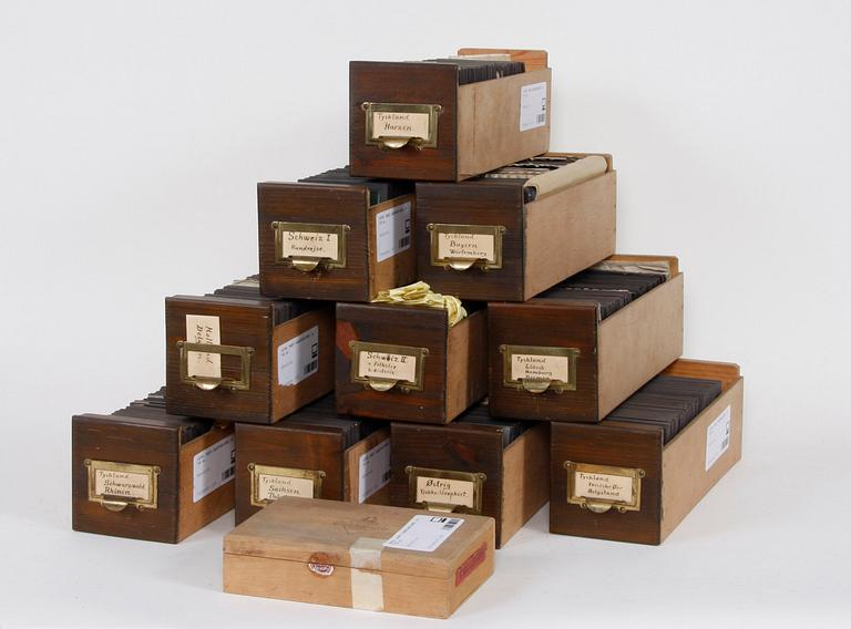 PARTI GLASDIABILDER, ca 700 st.