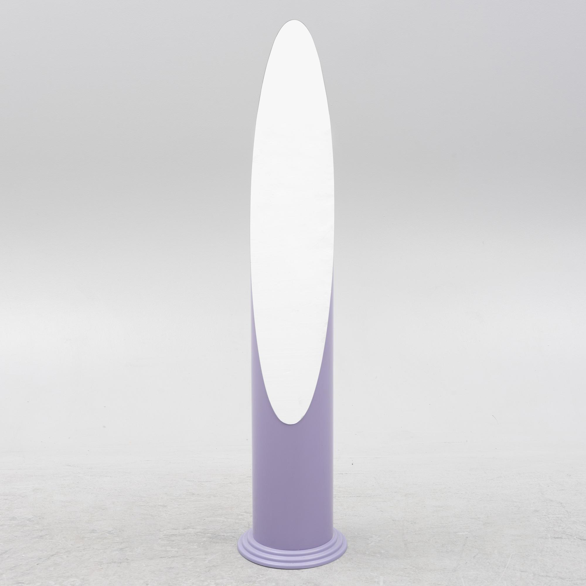 Rodolfo Bonetto, floor mirror, "Lipstick Mirror".