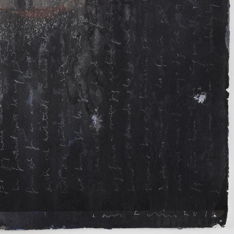 Lars Lerin, "Gata i Caxias, Brasilien".