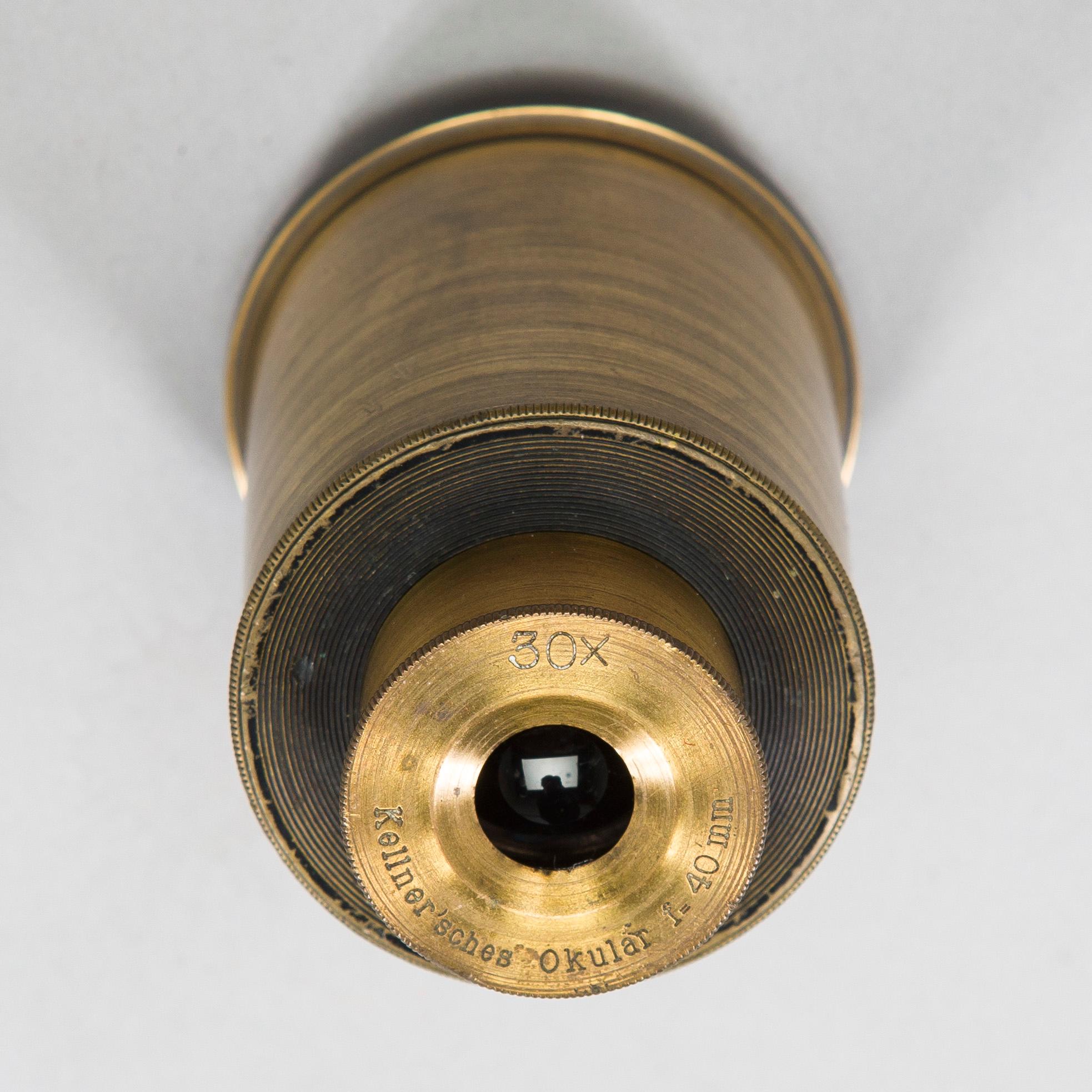 Kaukoputki, Carl Zeiss, Jena Nr 7413, 1900-luvun alku.