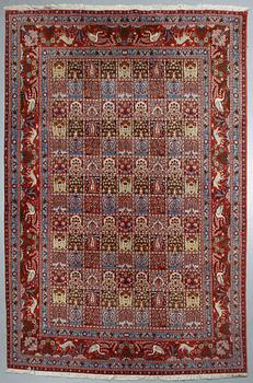A rug, Old Moud, ca 310 x 198 cm.
