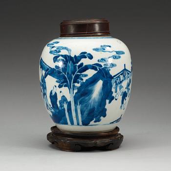 KRUKA, porslin. Qing dynastin, Kangxi (1662-1722).