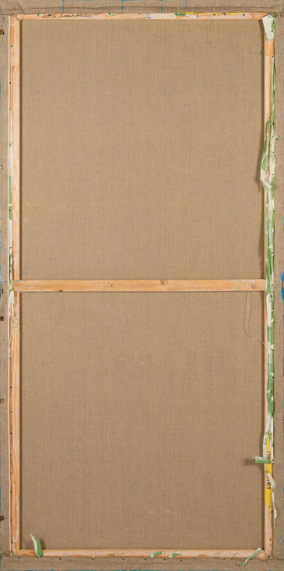 Lars Holmström, acrylic on canvas, unsigned.