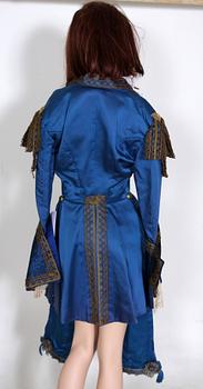 OPERETTDRÄKT, tvådelad, rokokostil, ur Madame Pompadour, Operettresorna.