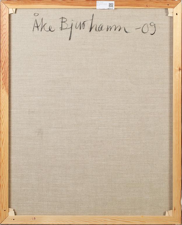 ÅKE BJURHAMN, akryl på duk, signerad och daterad -09.