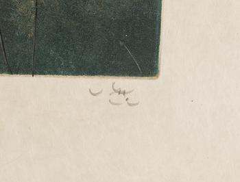 Roberto Matta, 10 st, akvatintetsningar på japanpapper, signerade och numrerade 68/100.