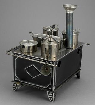 LEKSAKSSPIS, plåt, märkt DRGM, cirka 1910-tal.