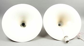 TAKLAMPOR, ett par, "Semi", Fogh & Mörup, Danmark, diam 47.