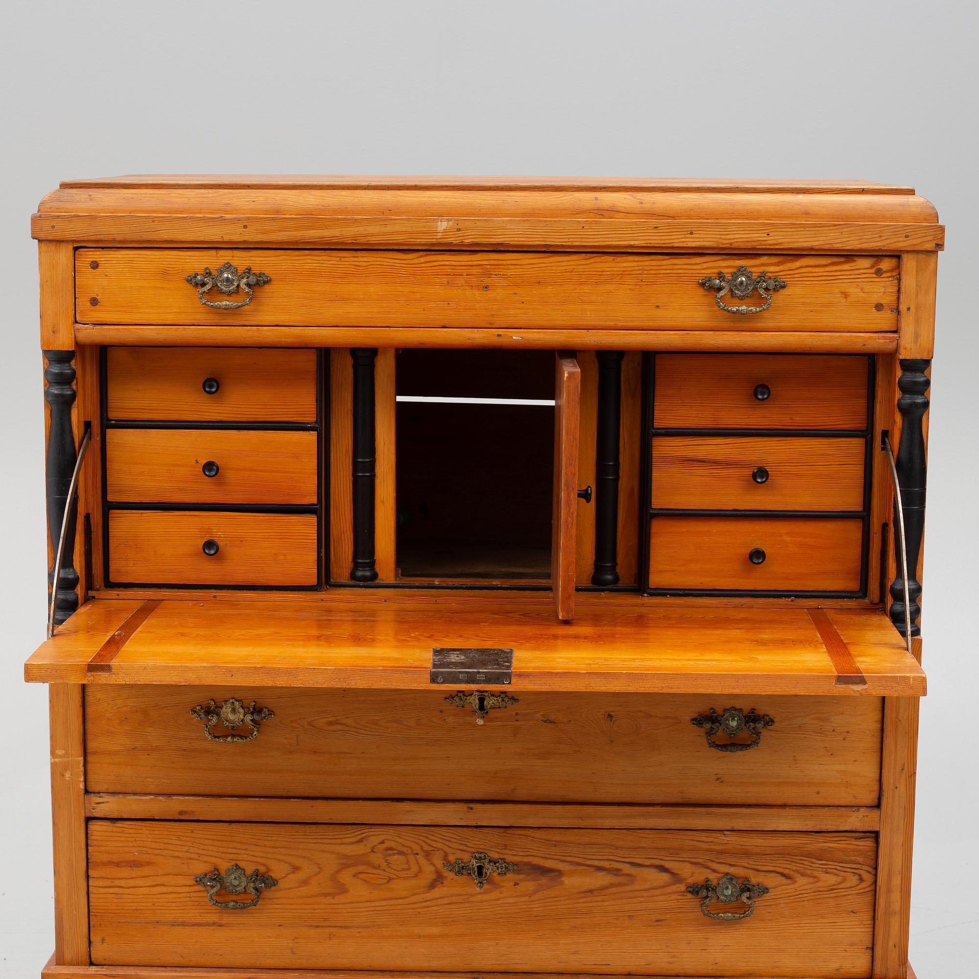 A chiffonier, 19th Century.