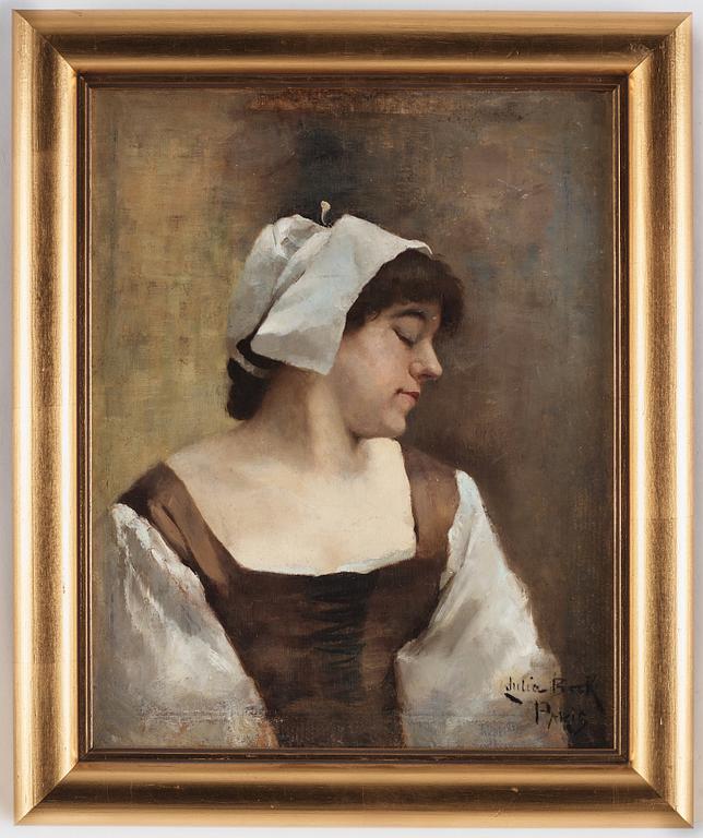 Julia Beck, "Studiehufvud".