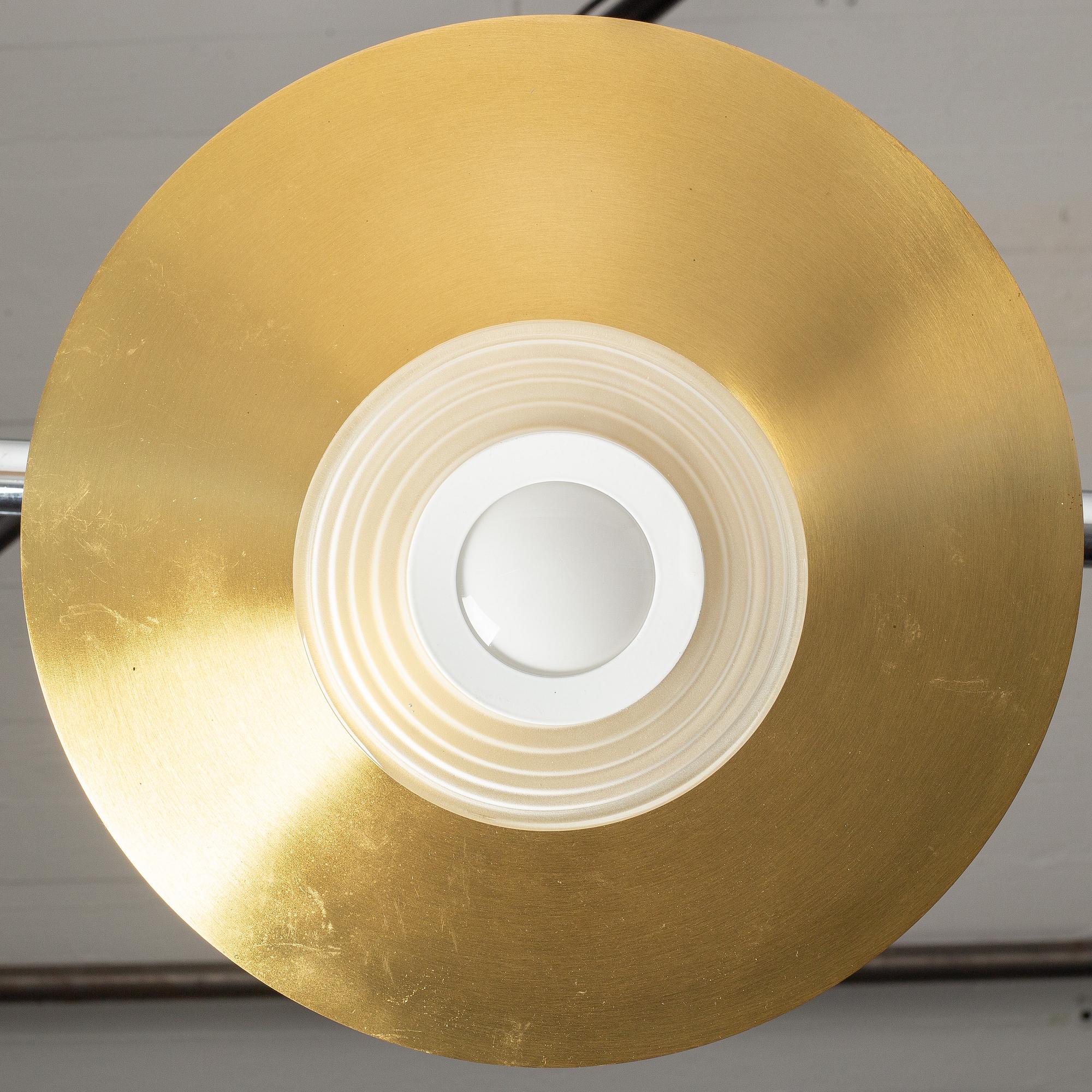 Achille Castiglioni, a 'Moni' ceiling lamp, Flos.