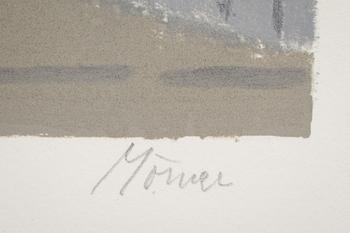 STELLAN MÖRNER, färglitografi, signerad och numrerad 63/360.