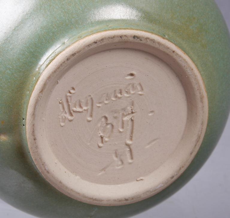 VASER, 3 st, stengods, Per Linneman Schmidt, Palshus samt Höganäs, sign.