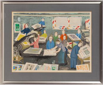 Lennart Jirlow, "Mourlots tryckeri".