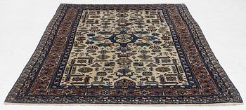 A figural oriental carpet, c. 205 x 134 cm.