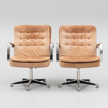 Kenneth Bergenblad, a pair of "Hercules" armchairs, Dux.
