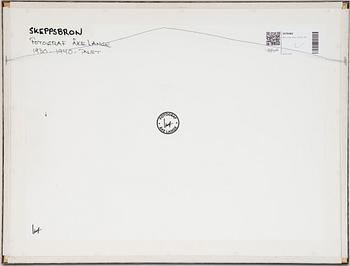 Åke Lange, after. C-print.