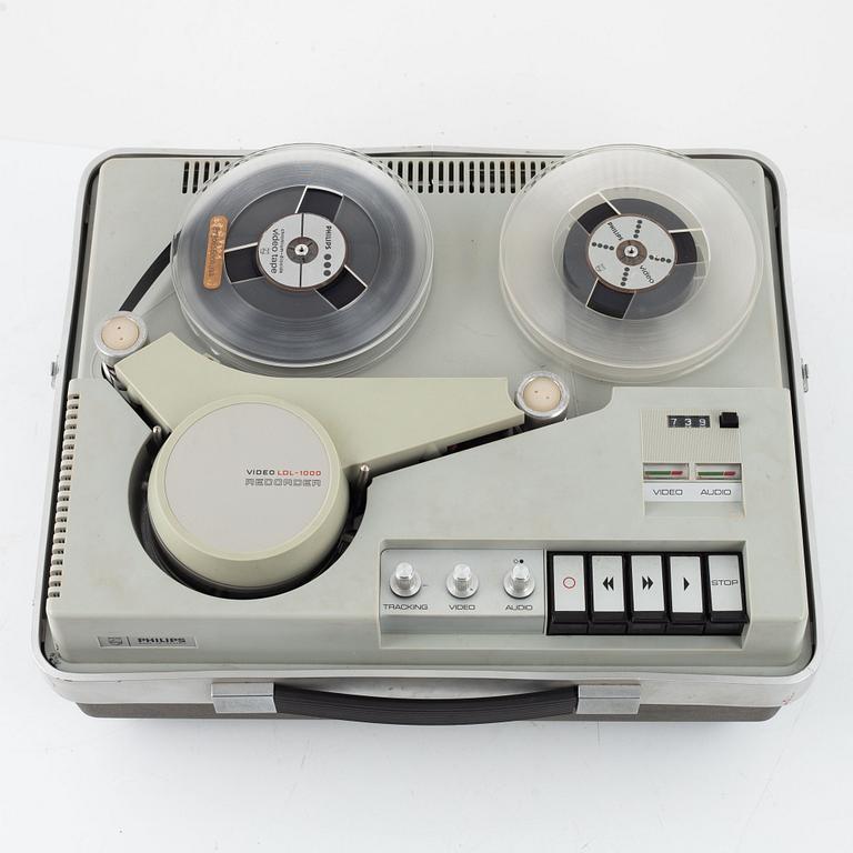 A Philips Video Recorder LDL-1000, around 1970.