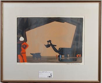 Lars Norrman · NORRMAN, LARS, färglitografi. Sign och numr  277/310. 