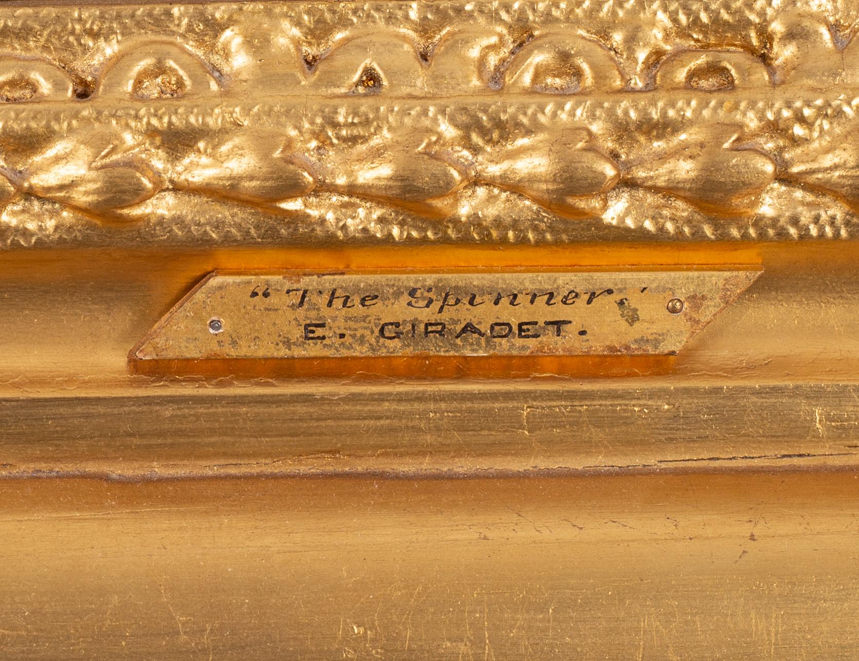 E. Girardet, "The Spinner".