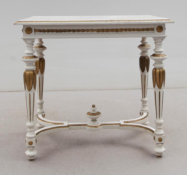 BORD, gustaviansk stil, sent 1800-/1900-tal.