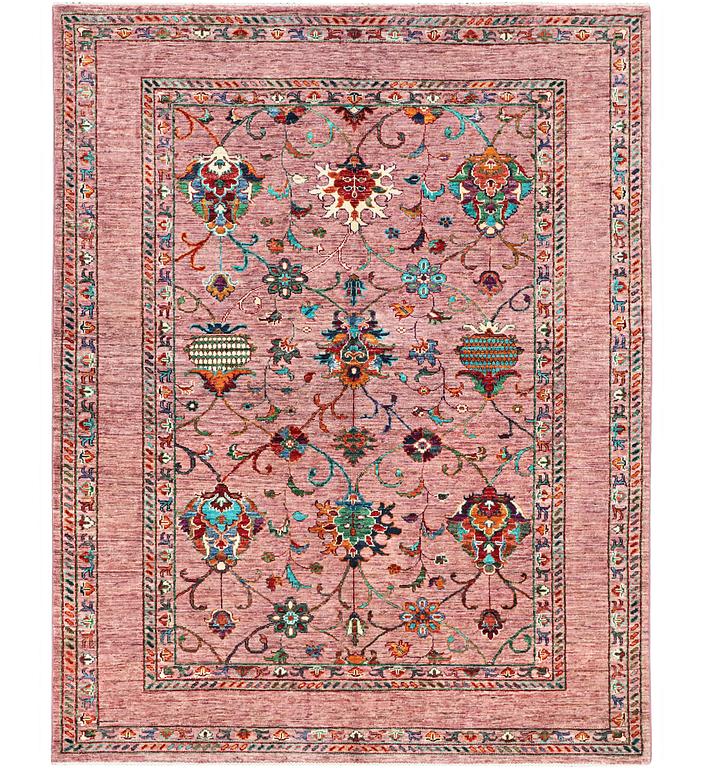 A rug, Zeigler Ariana, c. 206 x 155 cm.