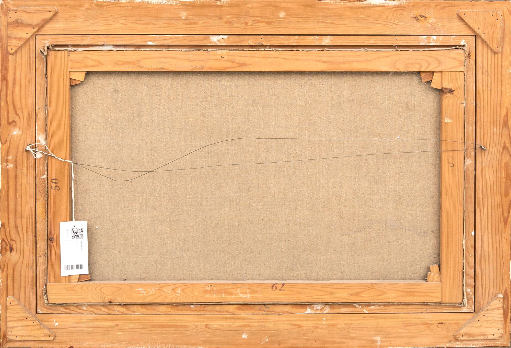 Henriette Fauchier Gudin, olja på duk signerad.