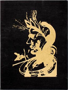 SALVADOR DALÍ, bok med 18 torrnålar, "Les Amours de Cassandre", 1968, Pierre de Ronsard.