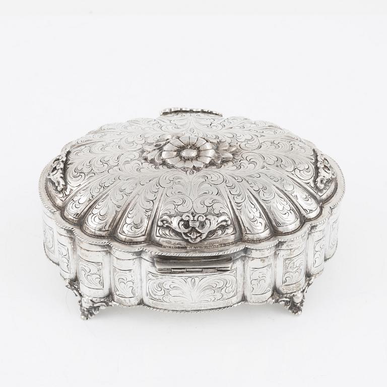 Parti silver, 8 delar.