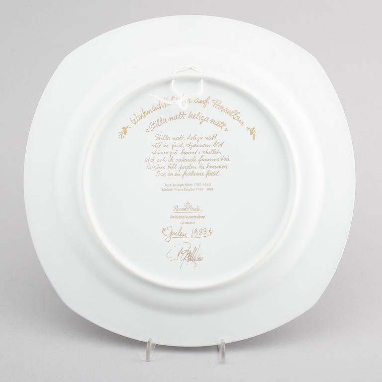 JULTALLRIKAR, 13 st (12+1), porslin, Björn Wiinblad, Rosenthal.