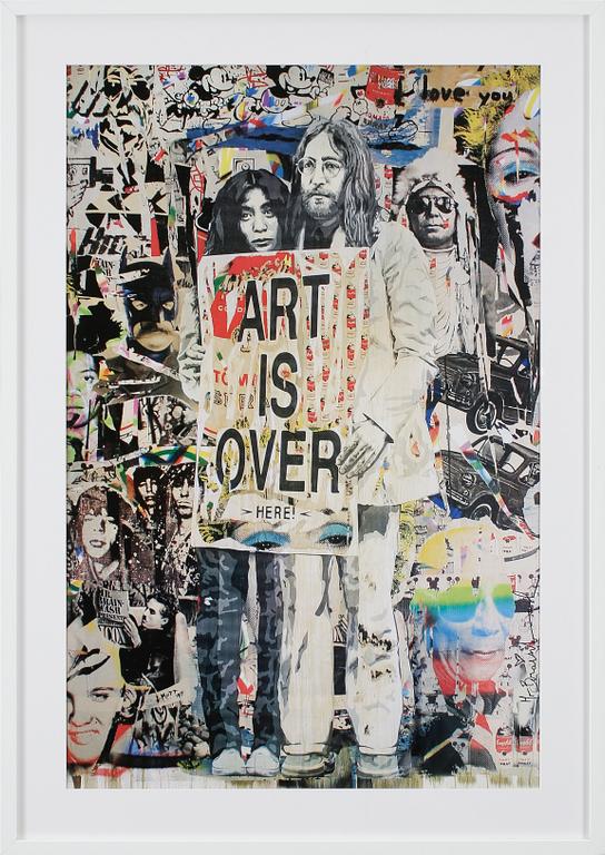 MR BRAINWASH (THIERRY GUETTA), offsettryck, signerad.