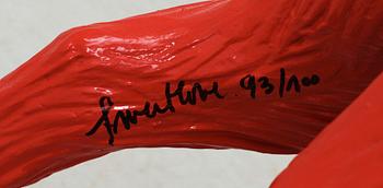 WILLIAM SWEETLOVE, "Cloned red dog with plastic boots", sign o numr 93/100, 2006.