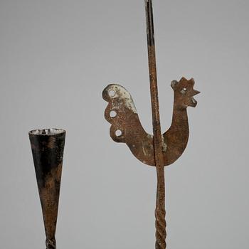 LJUSSTAKE, allmoge, 1900-tal.
