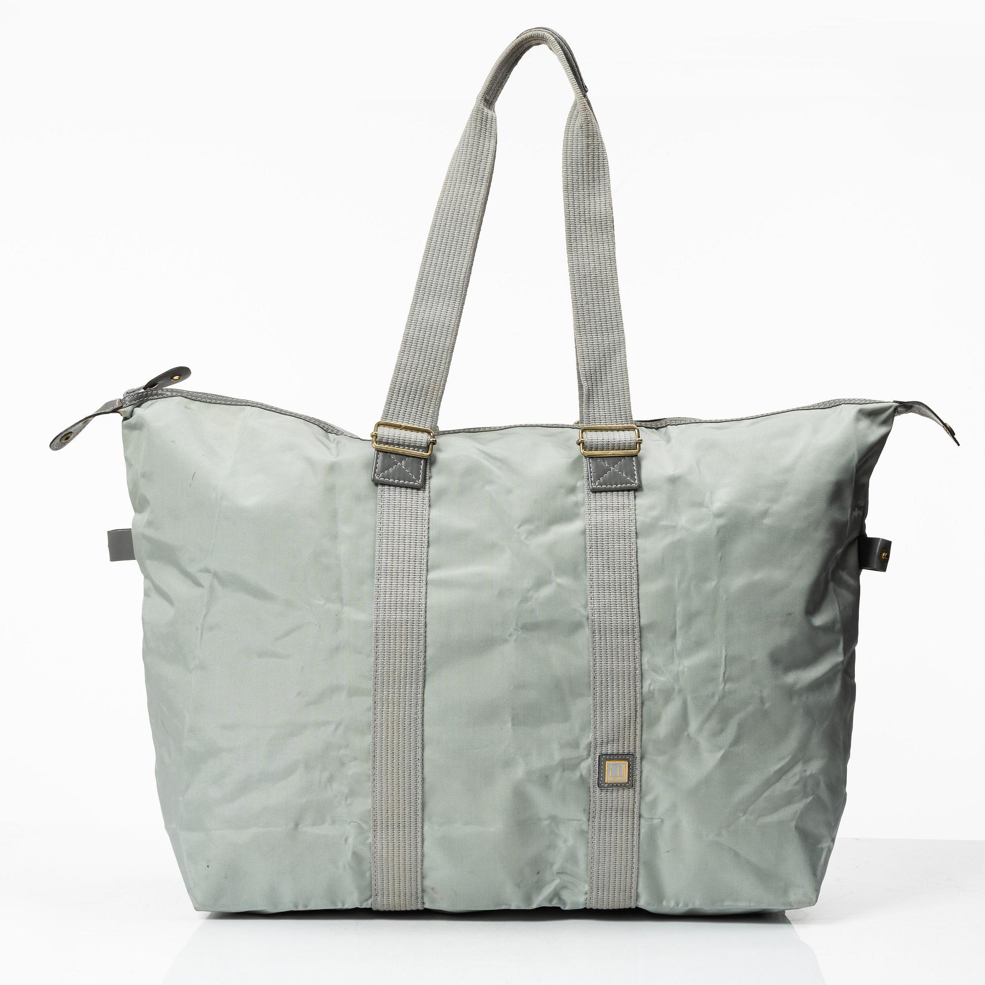 Dunhill, weekend bag with toiletry case.